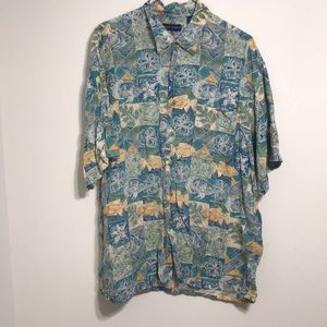 Grant Thomas XL Button Down T Shirt